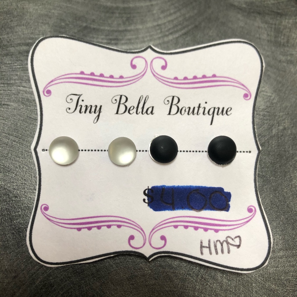 3/$10! Basic Earring Set